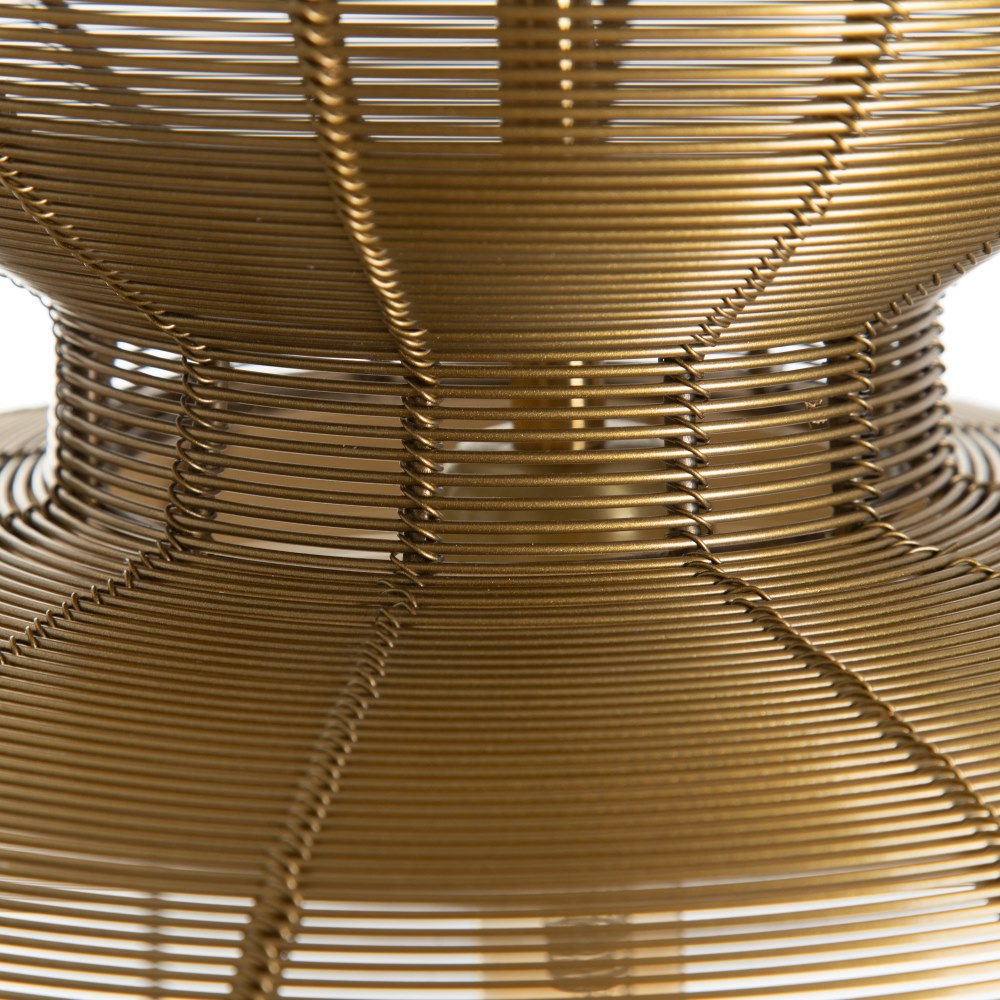 Lámpara de techo oro, 40,5x40,5x44 cm