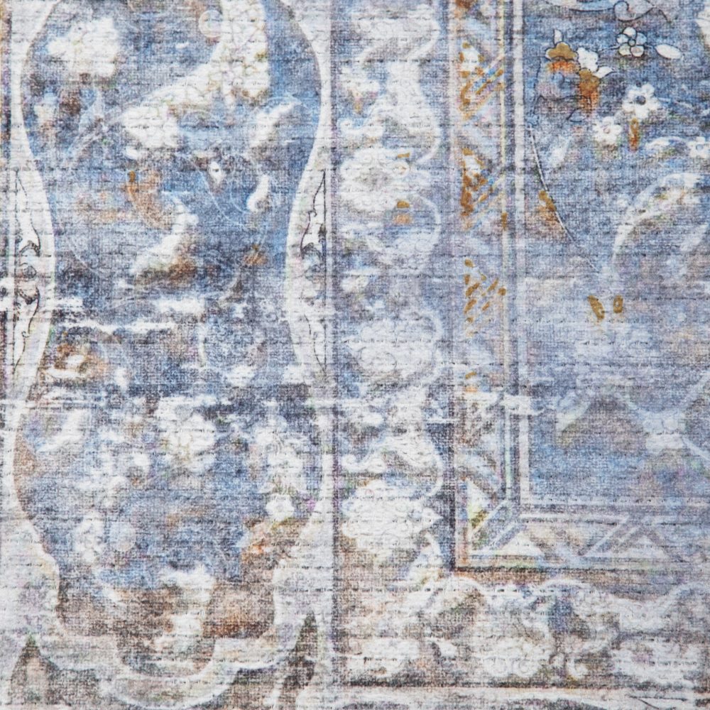 Alfombra poliéster-algodón Adana, 160x230 cm