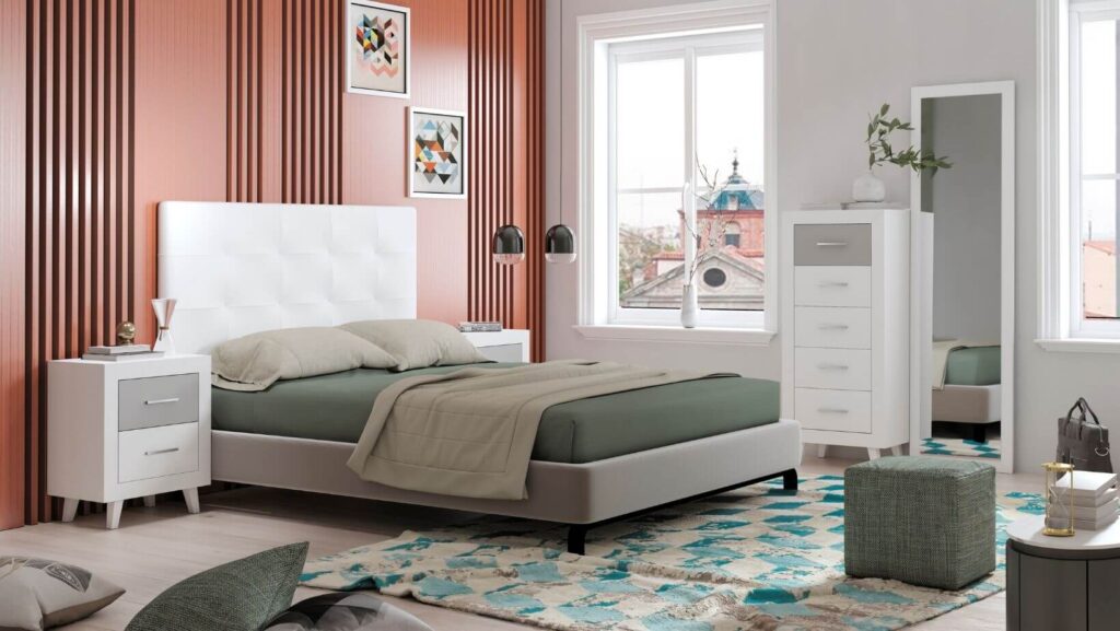 Dormitorio estilo nordico